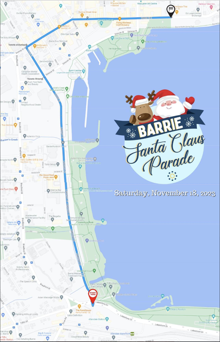 Santa is coming to town! Where to watch a Santa Claus parade in Simcoe